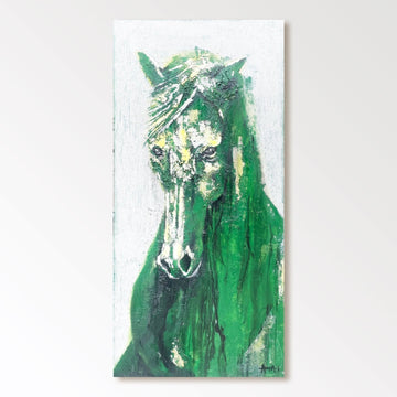 Abstract Painting "Gr?na Sj?l"