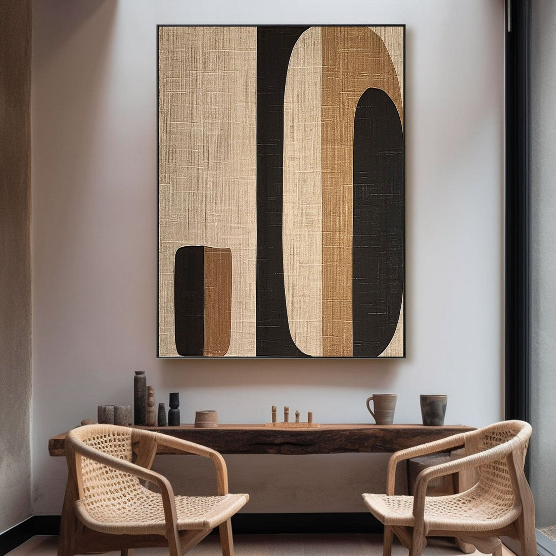 Abstract Painting  "Harmonious Contrast"