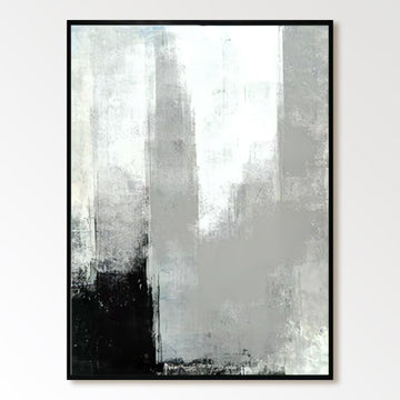 Abstract Painting "Horizon Lointain"