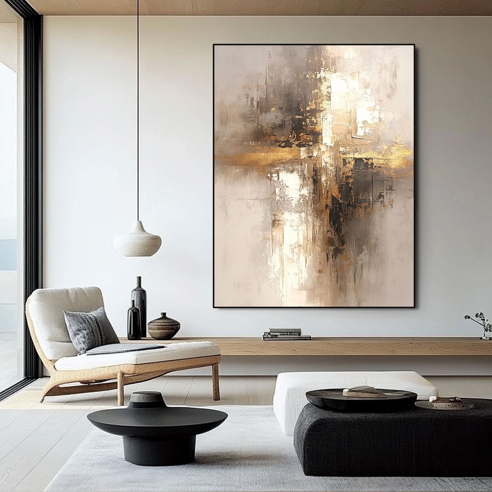 Abstract Painting "Illuminated Passage"