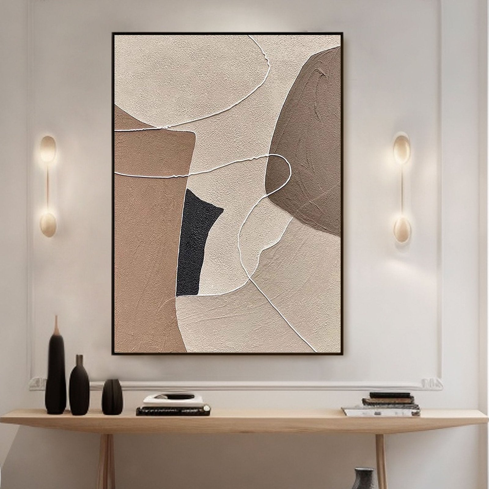 Abstract Painting "Intersect"