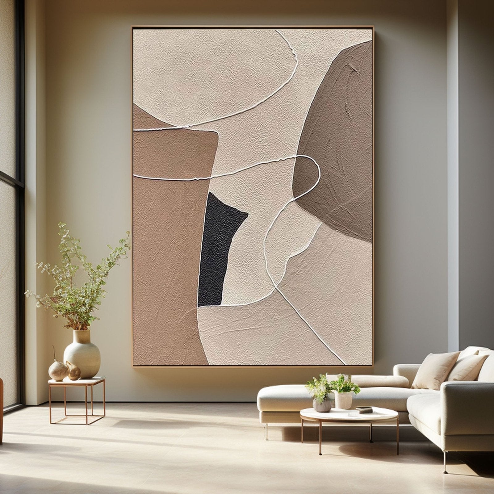 Abstract Painting "Intersect"
