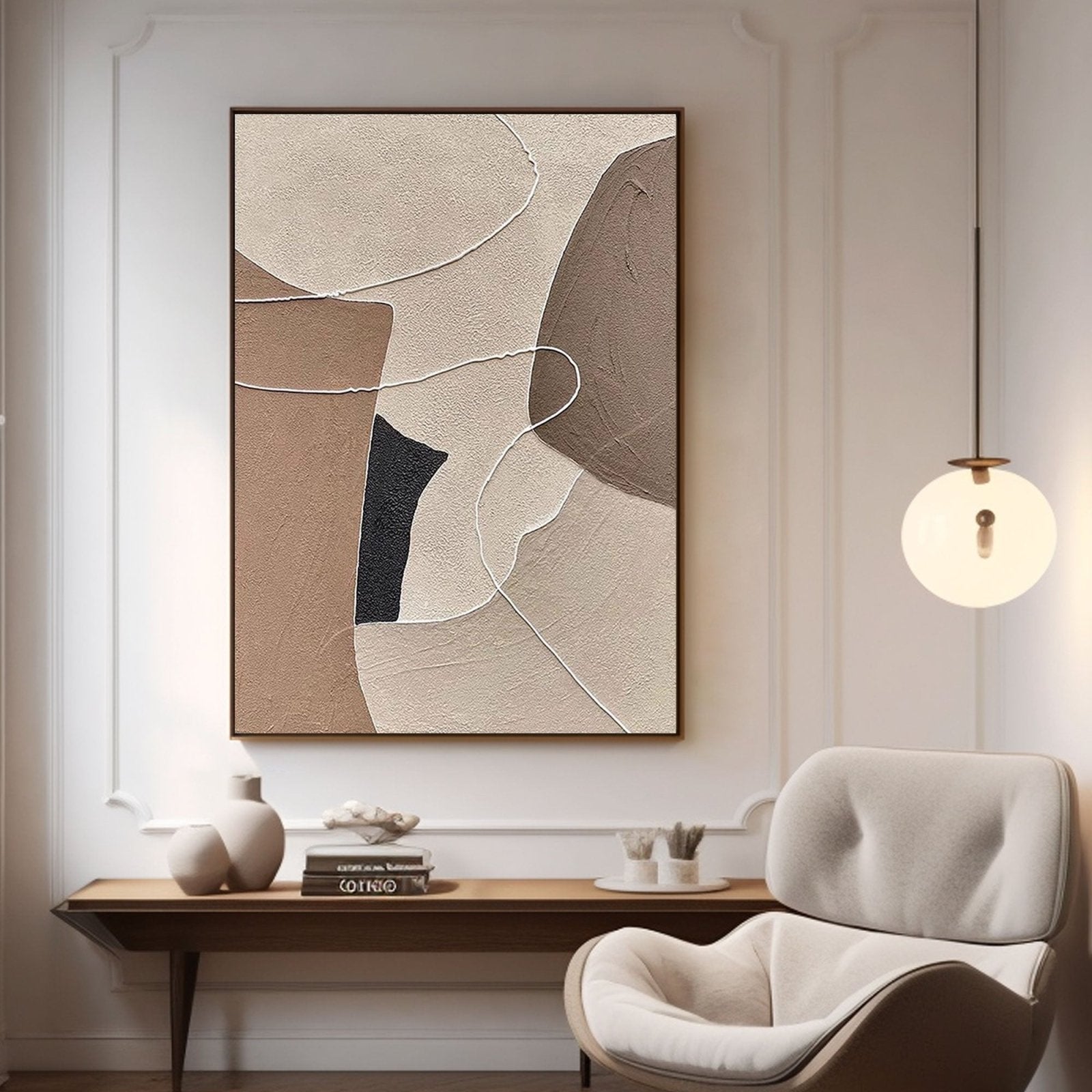Abstract Painting "Intersect"