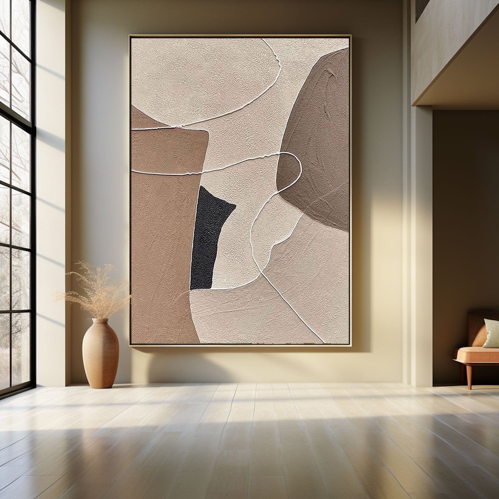 Abstract Painting "Intersect"
