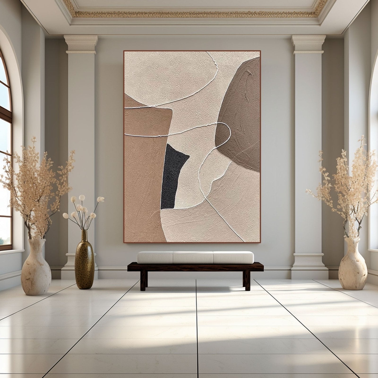 Abstract Painting "Intersect"