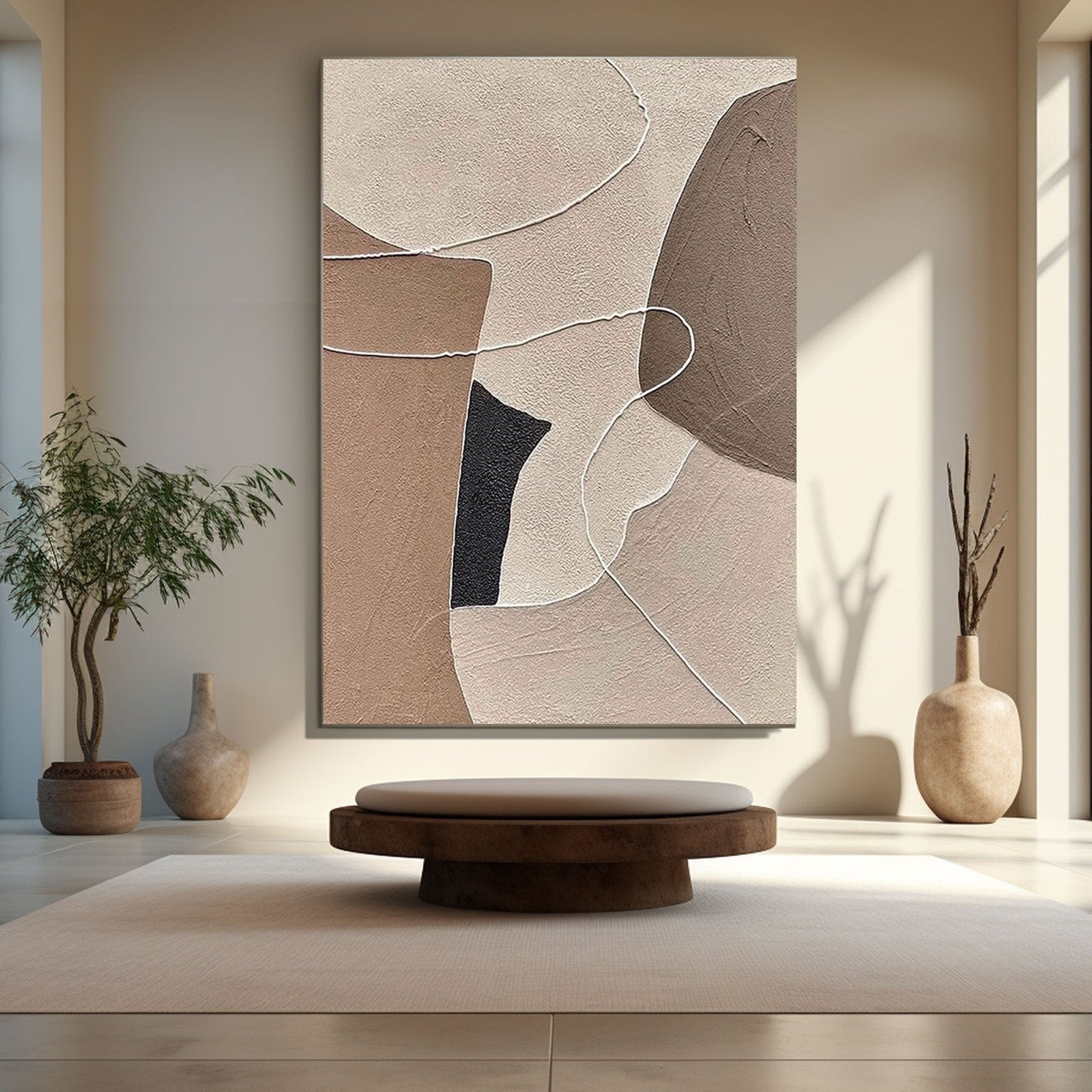 Abstract Painting "Intersect"