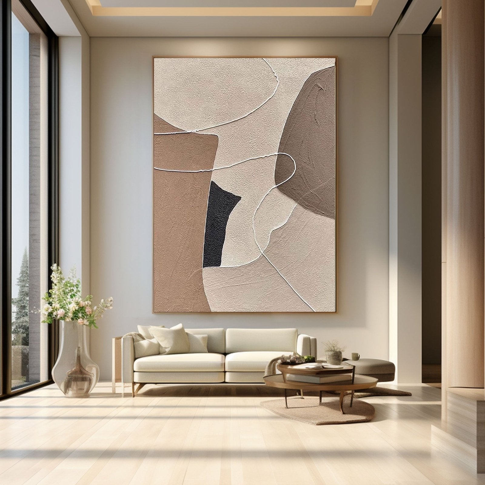 Abstract Painting "Intersect"