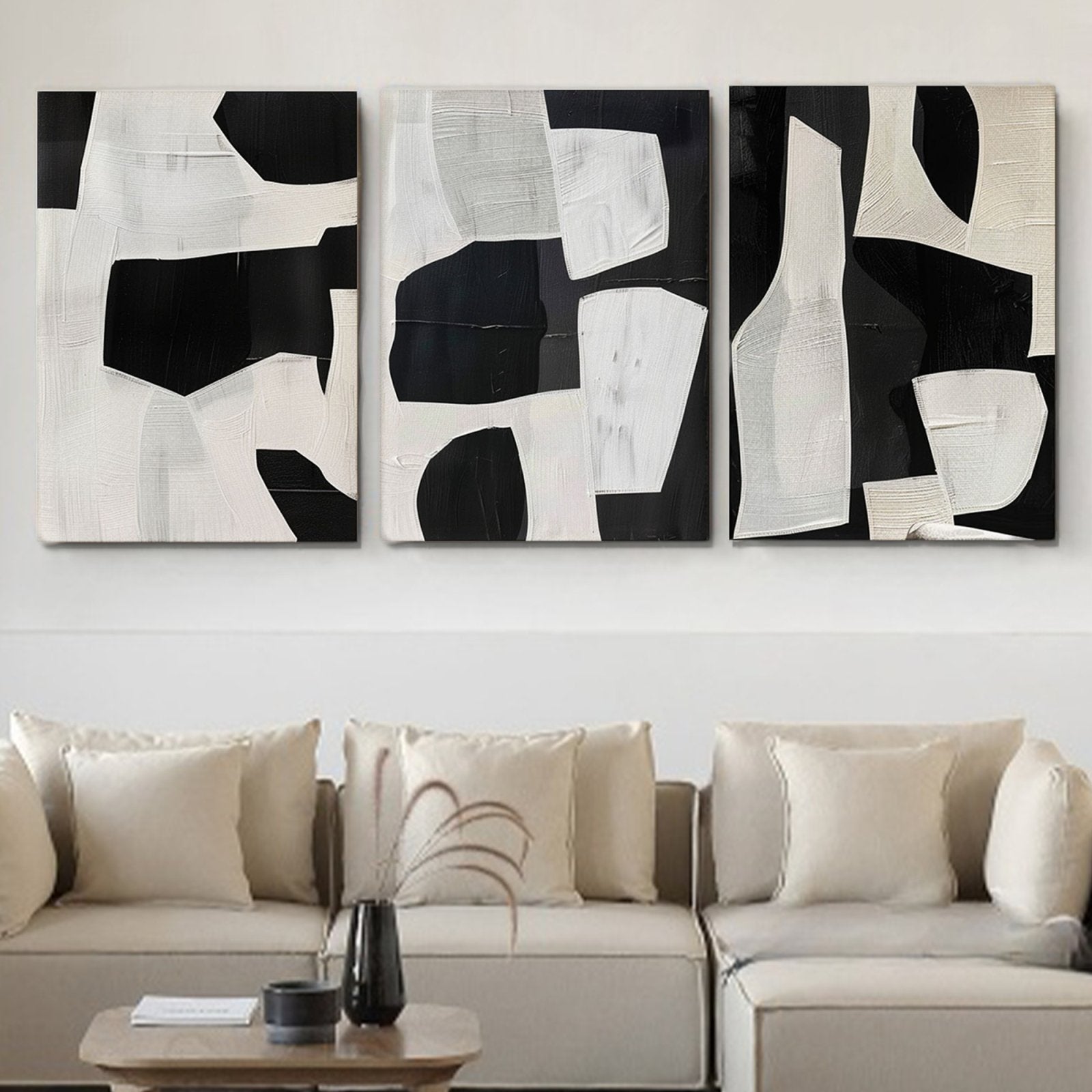 Abstract Painting "Interwoven Souls"