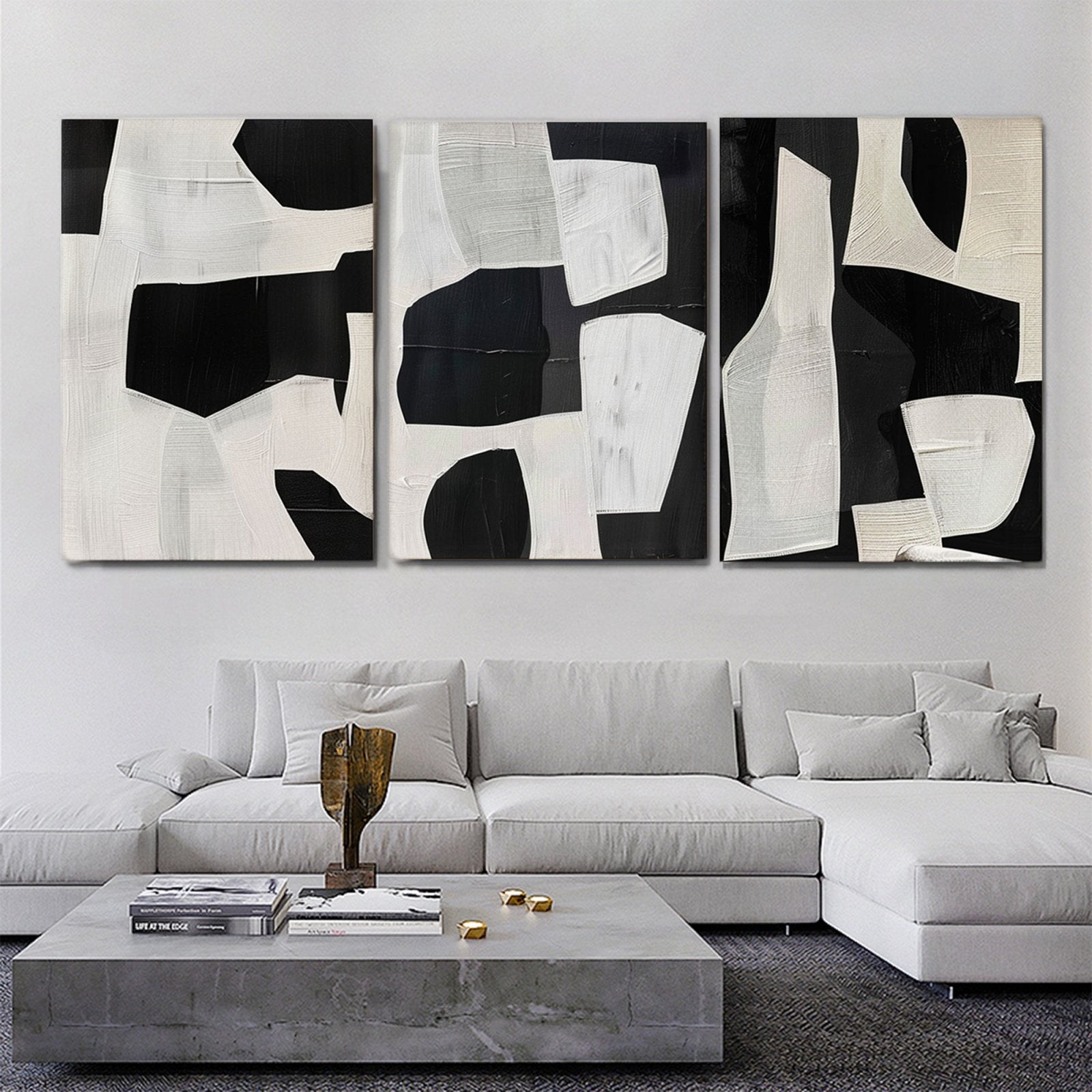 Abstract Painting "Interwoven Souls"