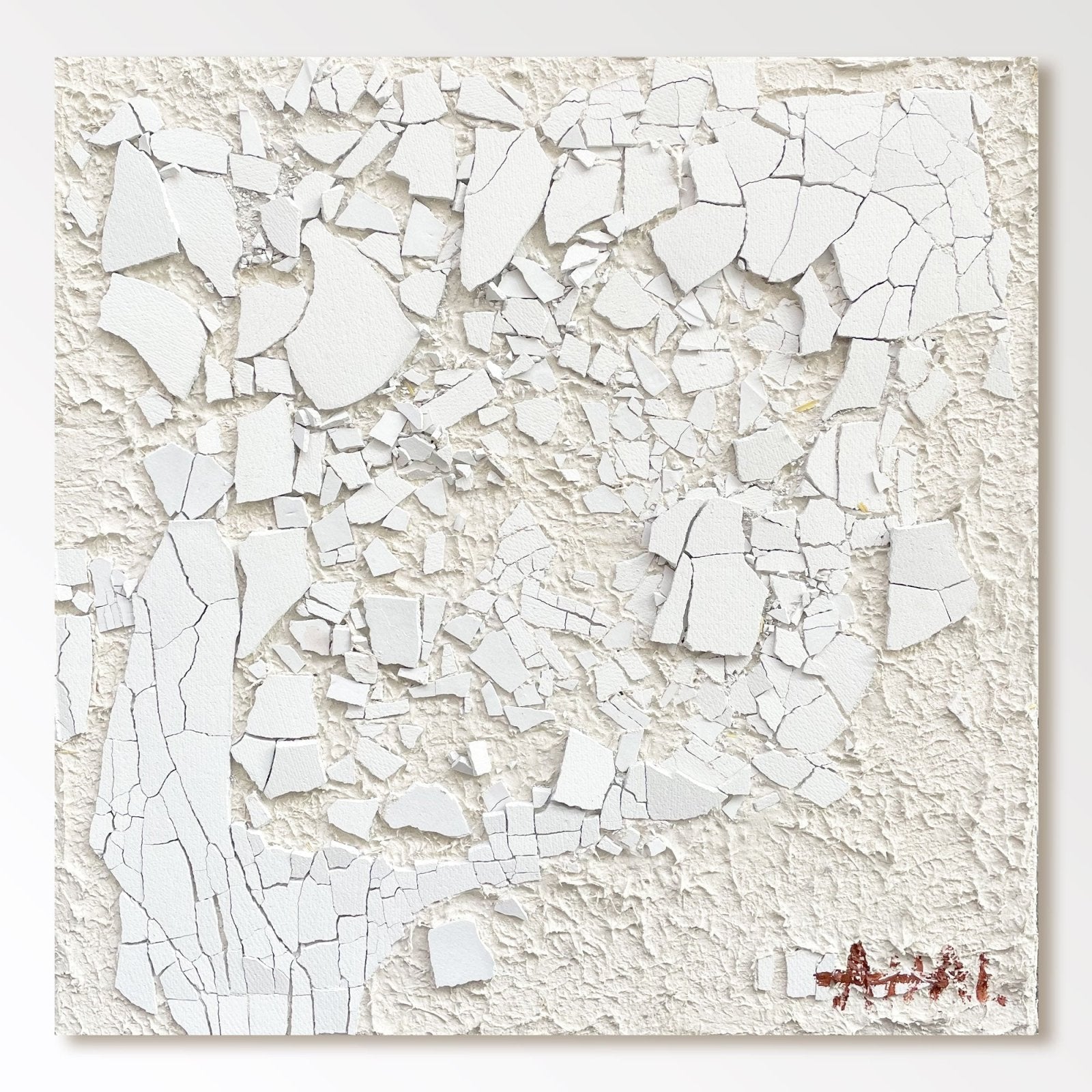 Abstract Painting "Krackelns Mystik”