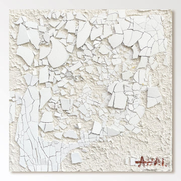 Abstract Painting "Krackelns Mystik”