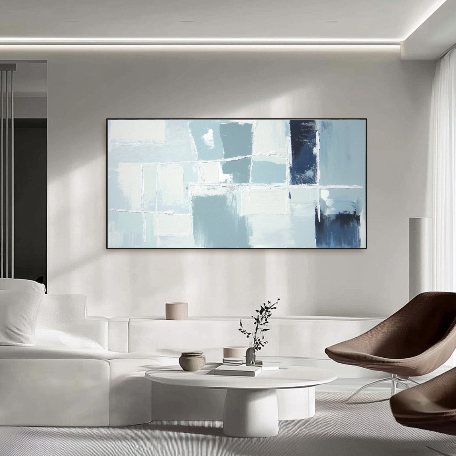 Abstrakte Malerei „?ad Wodnych Ton��w“