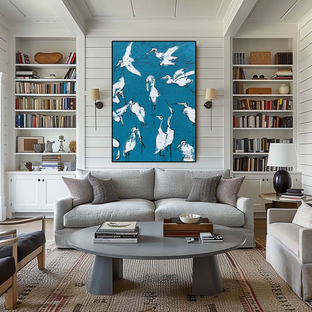 Abstract Painting "Libertad en Vuelo”
