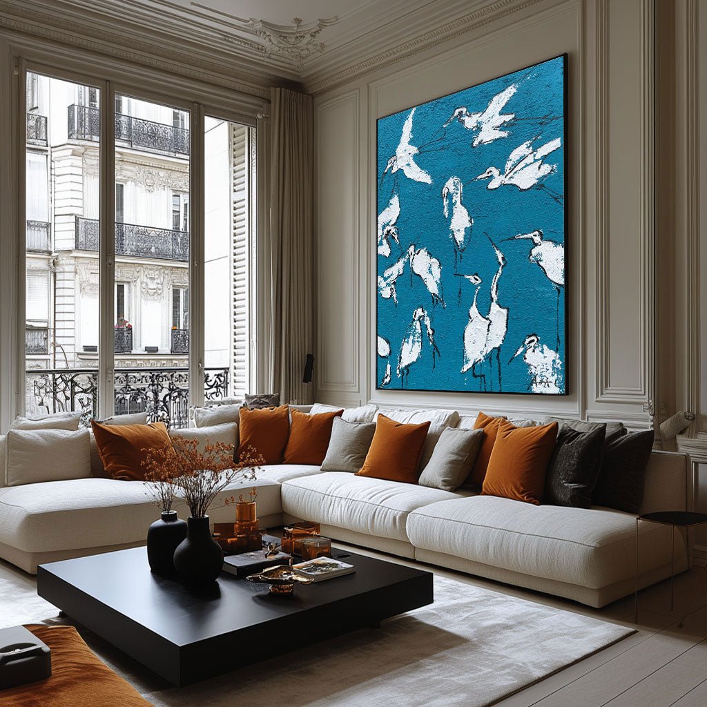 Abstract Painting "Libertad en Vuelo”