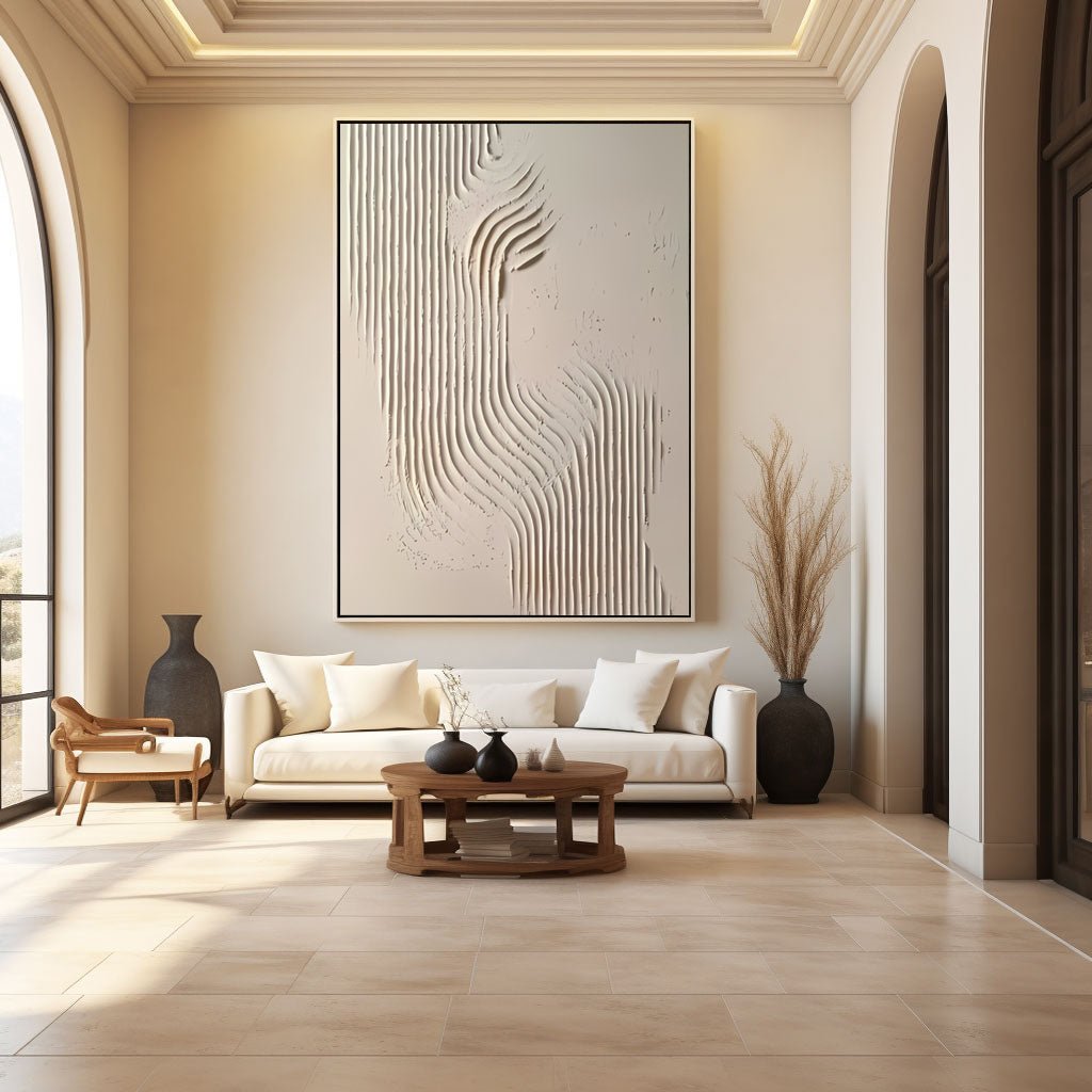 Abstract Painting "Linien Bewegung”