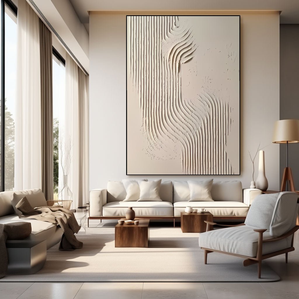 Abstract Painting "Linien Bewegung”