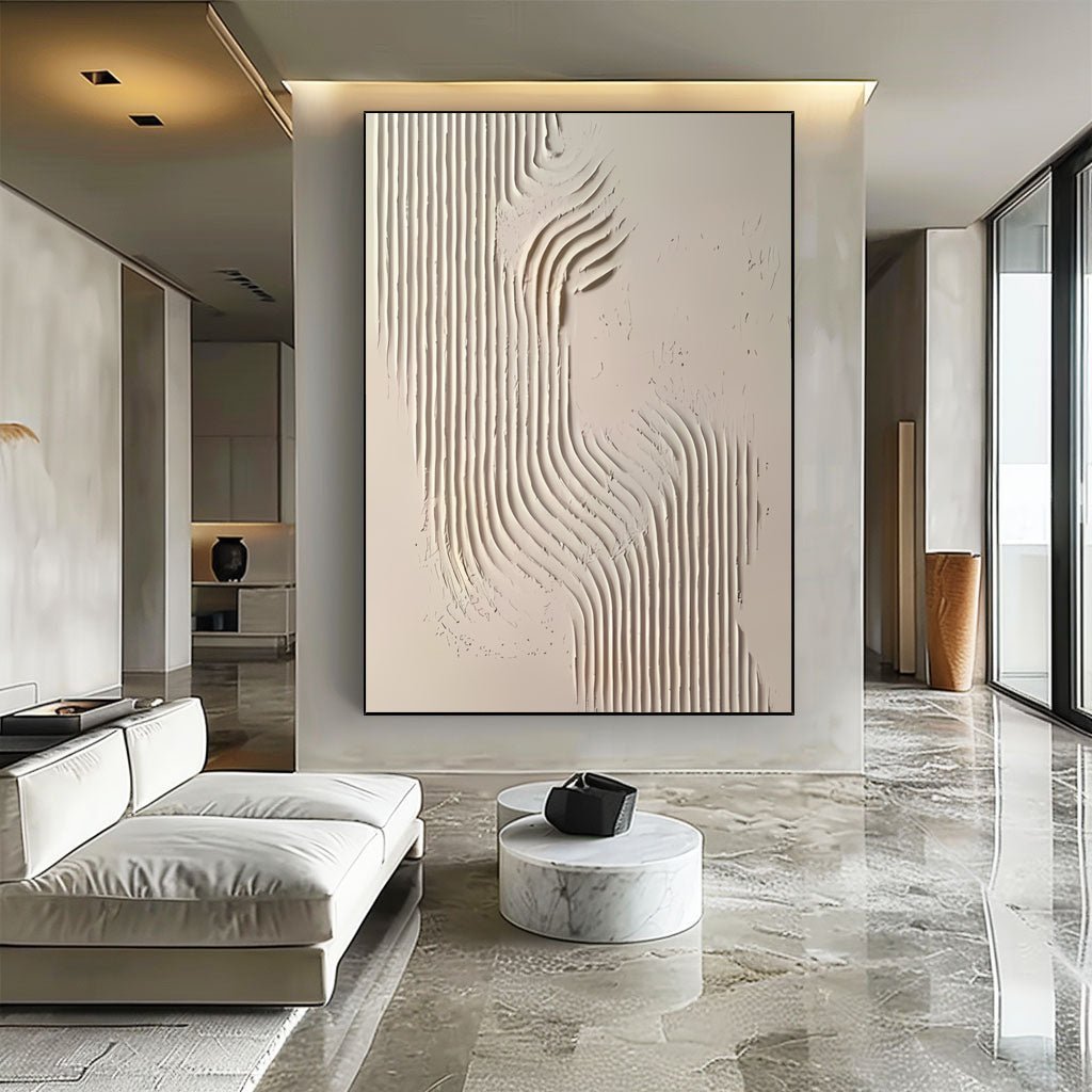 Abstract Painting "Linien Bewegung”