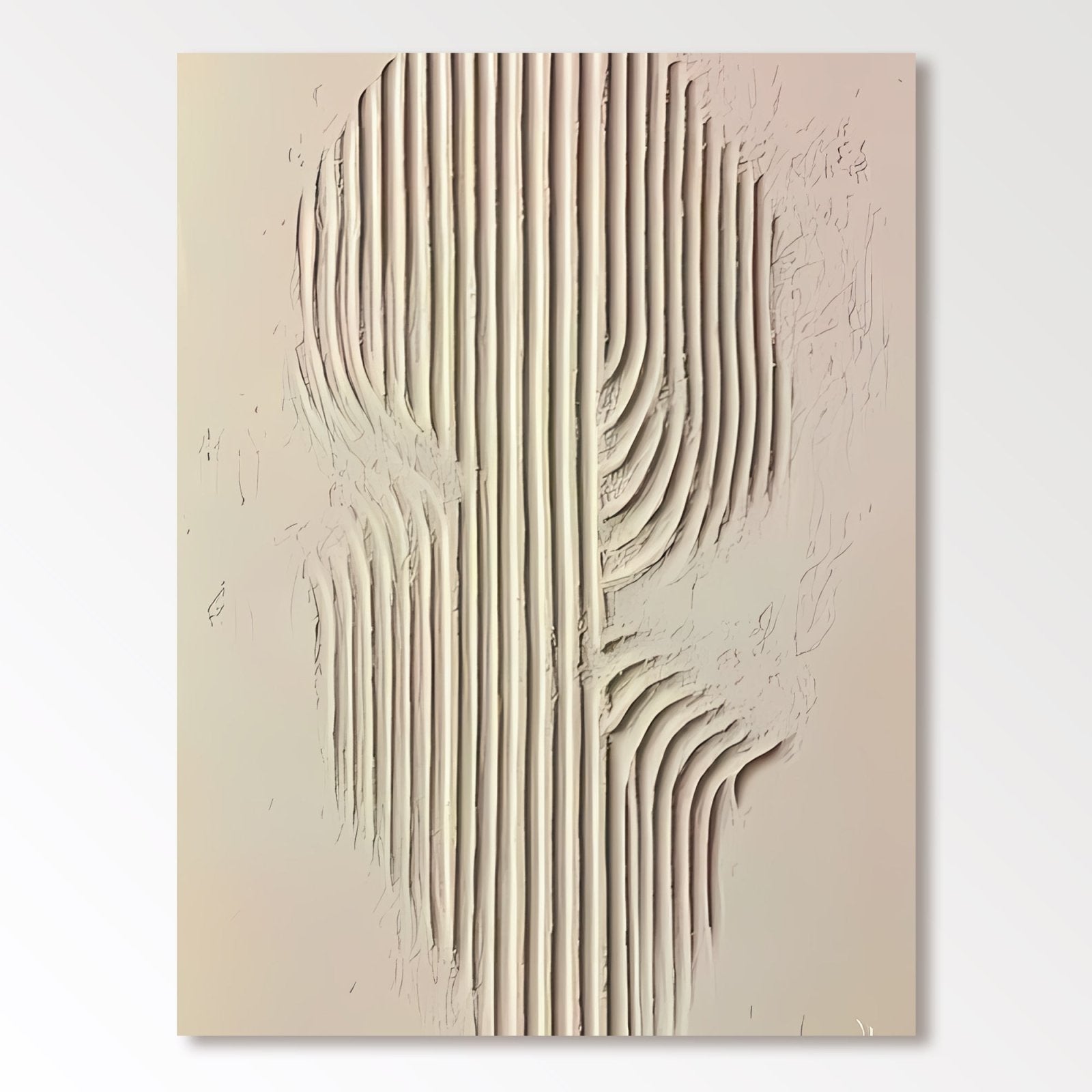 Abstract Painting "Linien Harmonie”