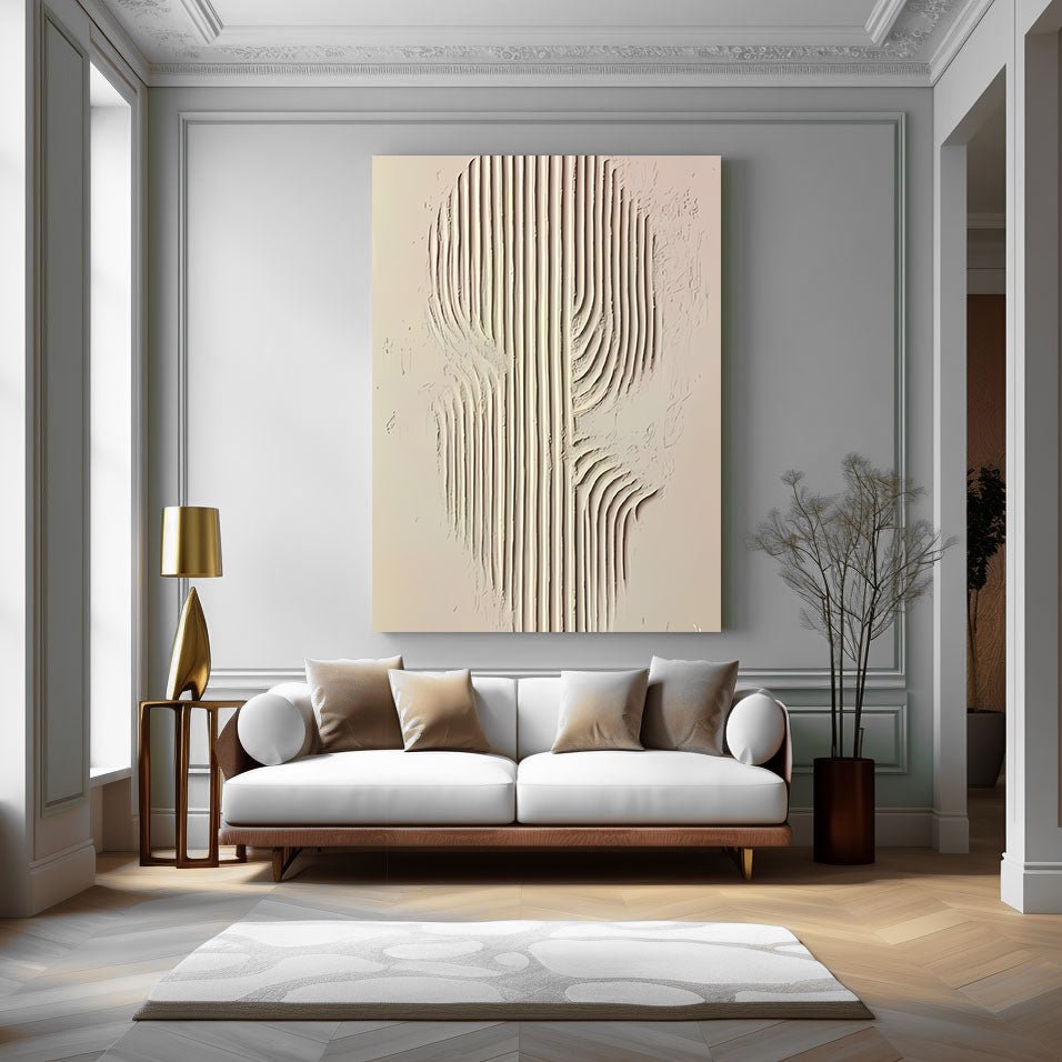 Abstract Painting "Linien Harmonie”