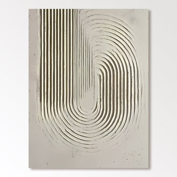 Abstract Painting "Linien Reise”