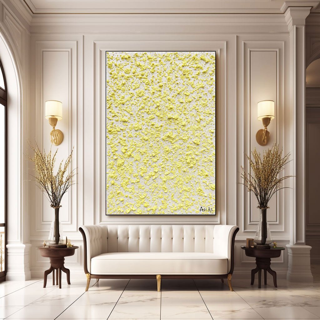 Abstract Painting "Ljusets Spridning”