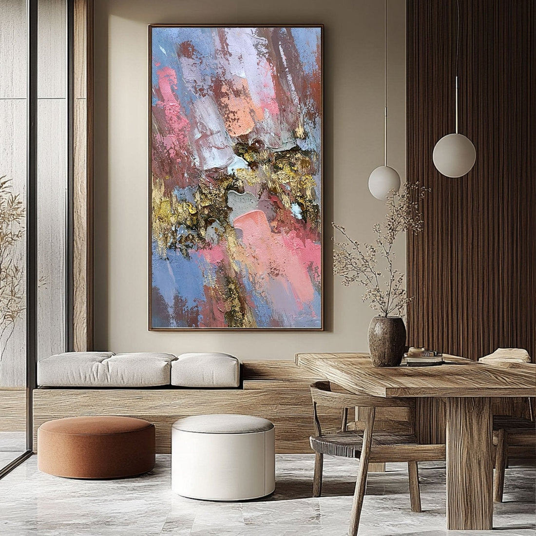 Abstract Painting "Lueur"