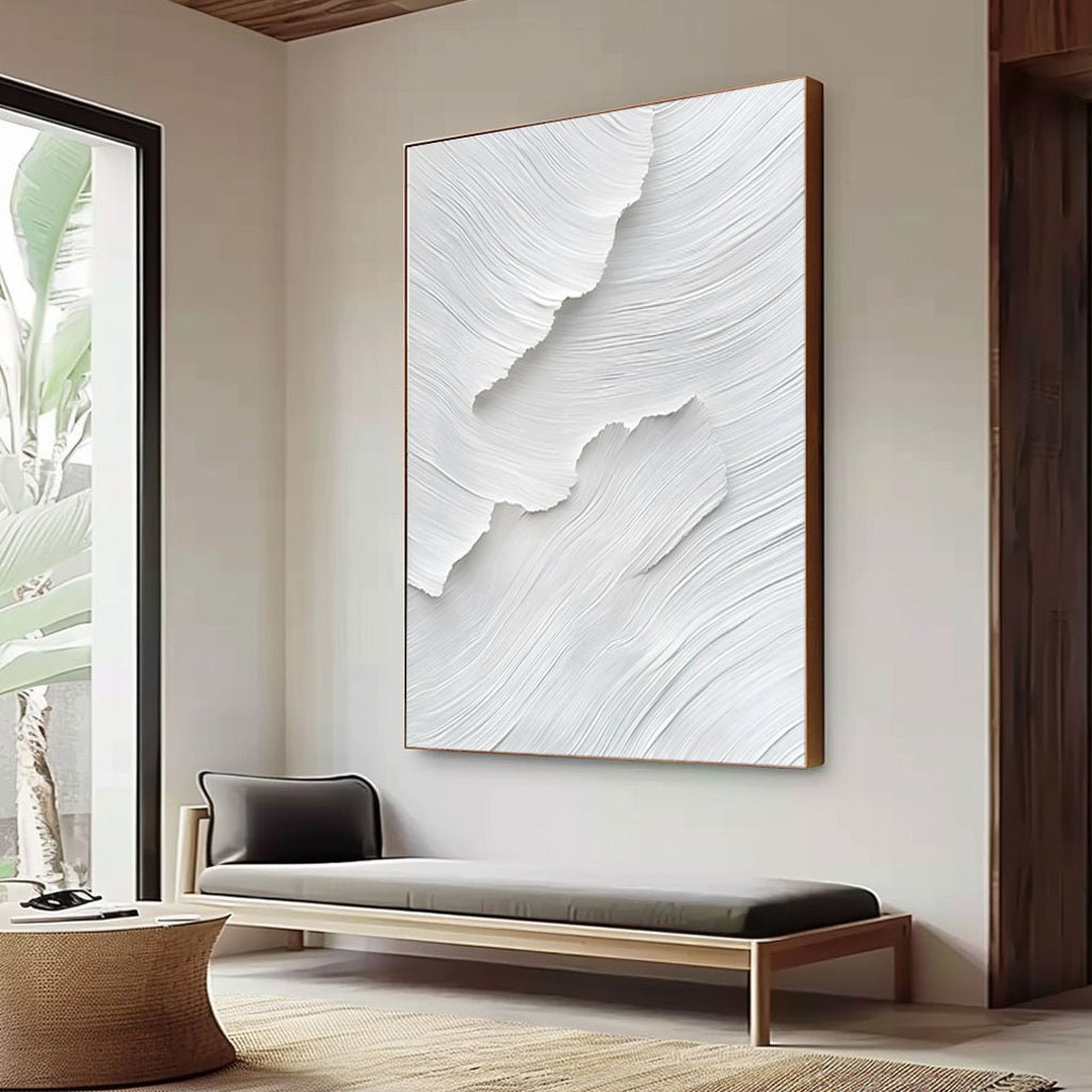 Abstract Painting "Luz Blanca”