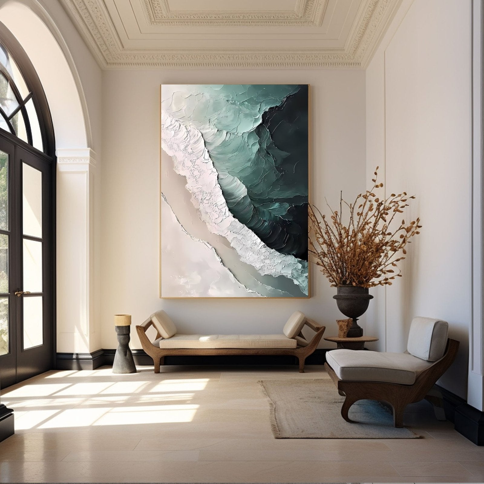 Abstract Painting "Meer Geheimnis”