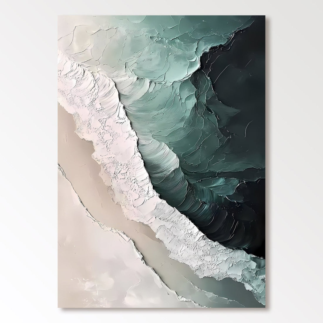 Abstract Painting "Meer Geheimnis”
