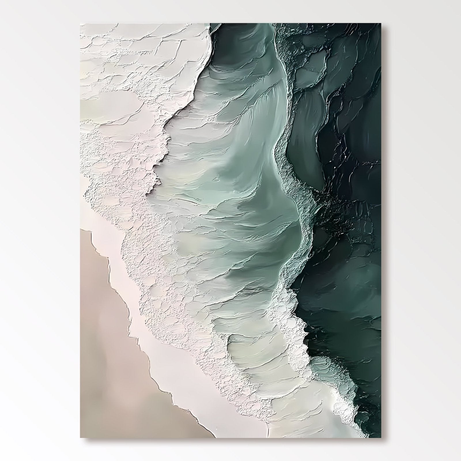 Abstrakt maleri "Meer Rhythmus"