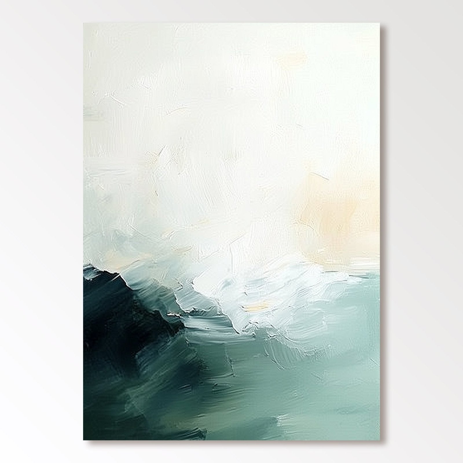 Abstrakt maleri "Meer Stille"
