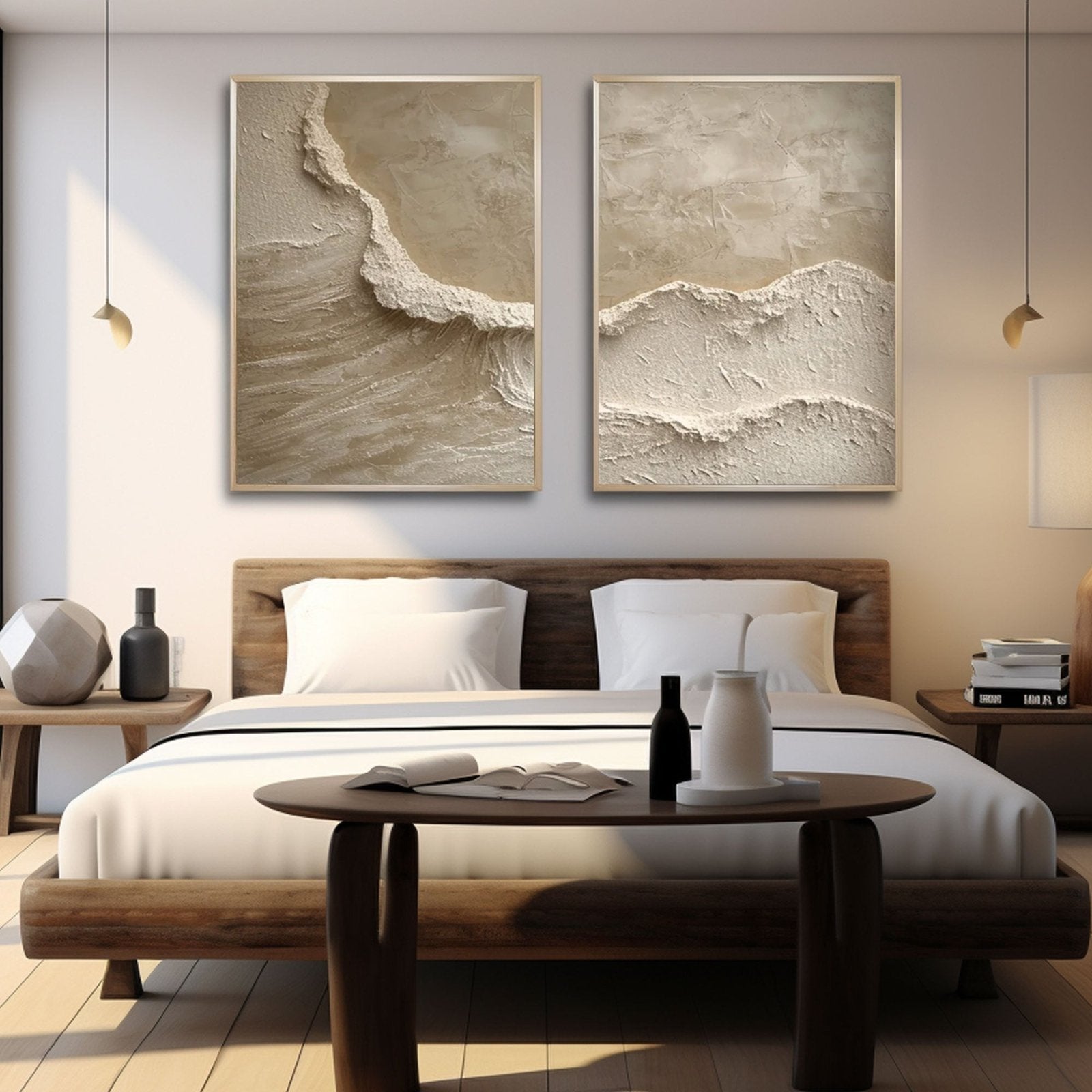Abstract Painting "Mer"