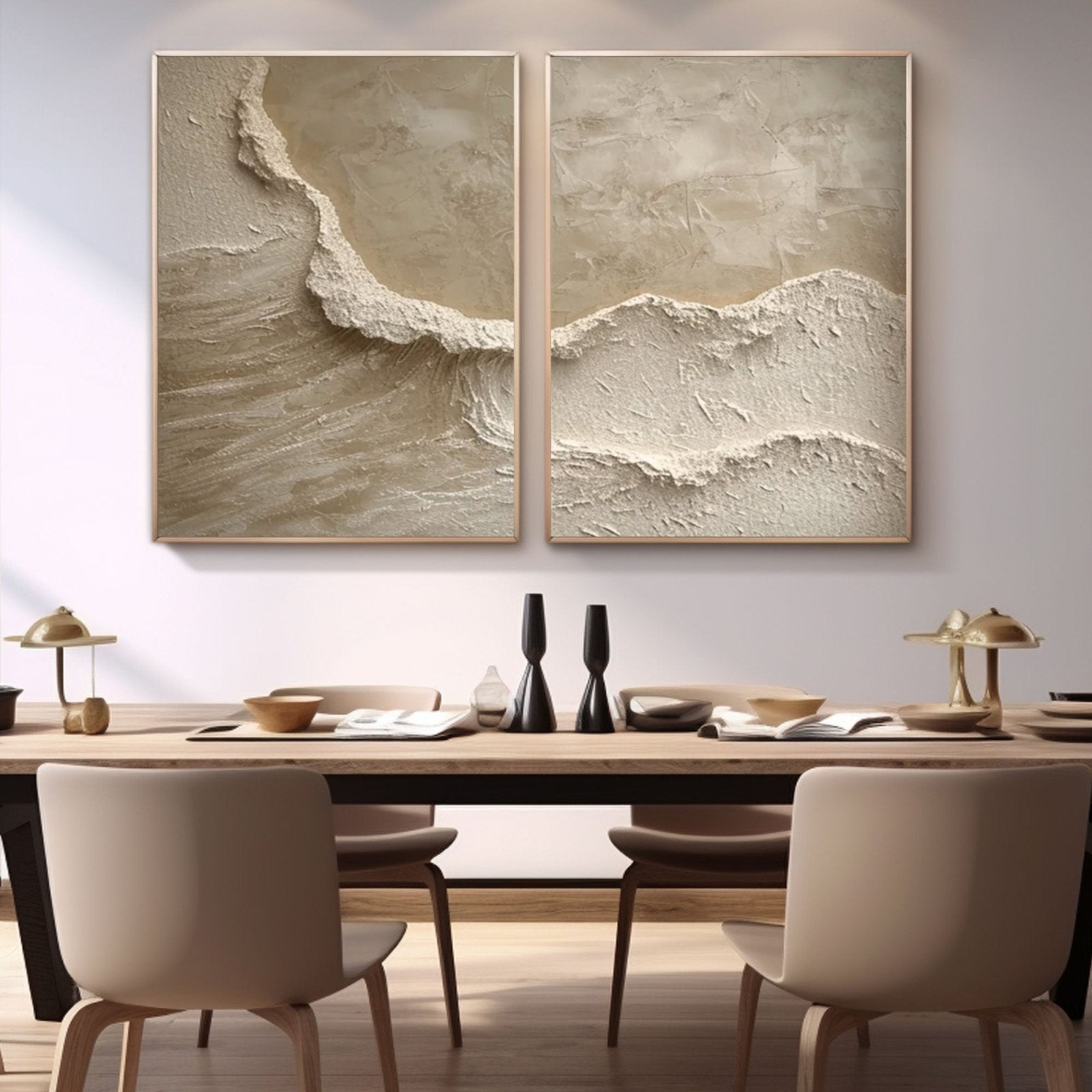 Abstract Painting "Mer"