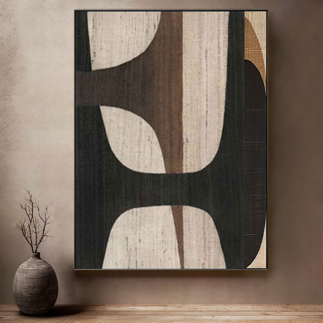 Abstract Painting "Midnight Serenade"