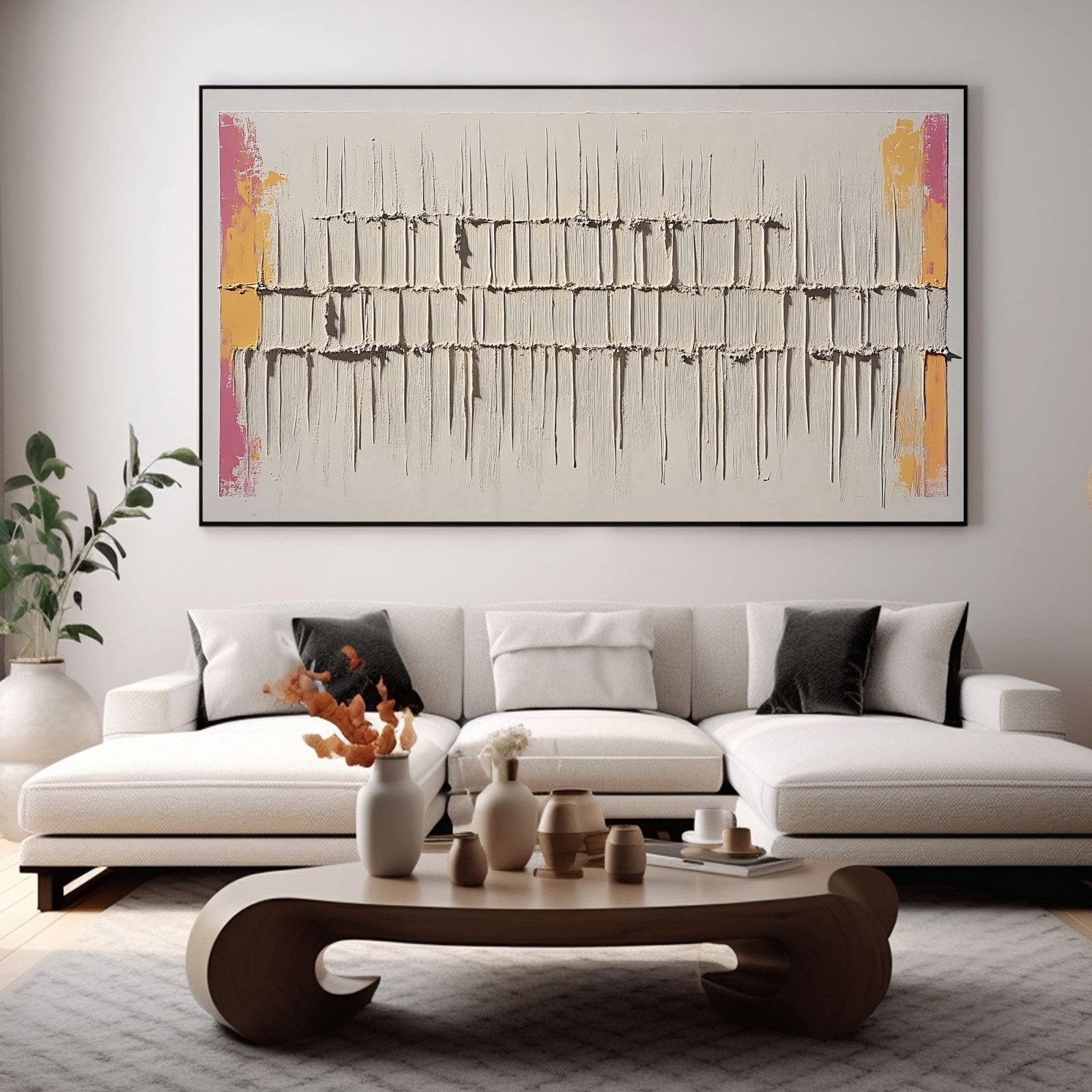 Abstract Painting "Misterio de Texturas"