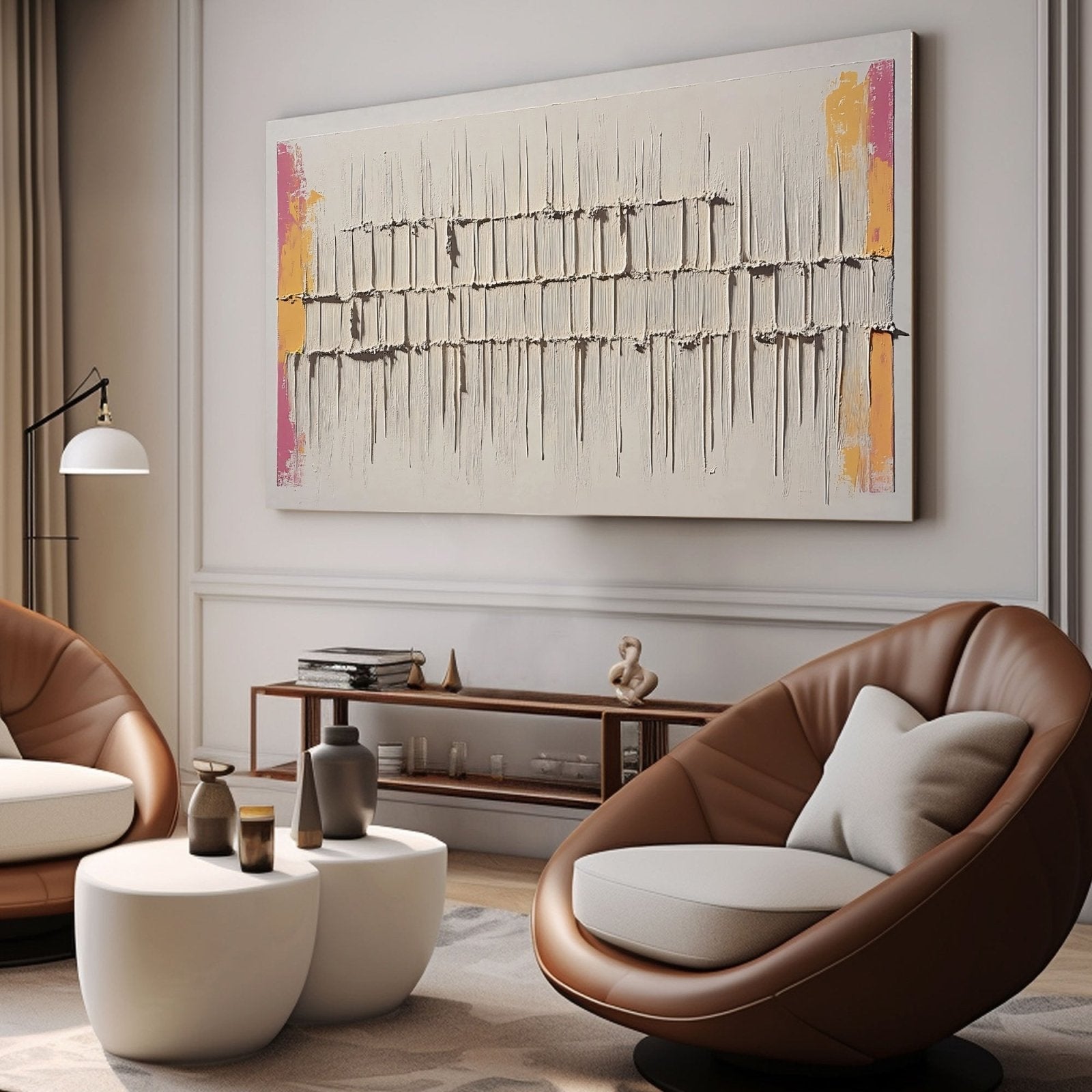 Abstract Painting "Misterio de Texturas"
