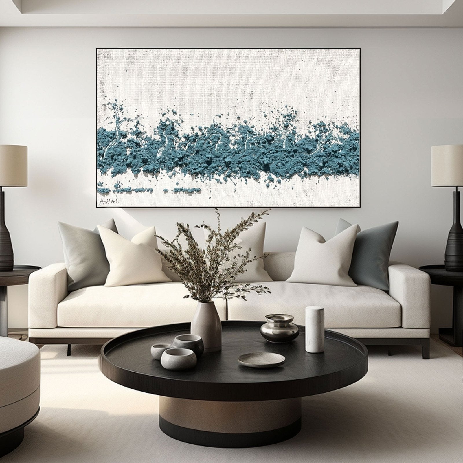 Abstract Painting "Morsk�� Vln��n��"