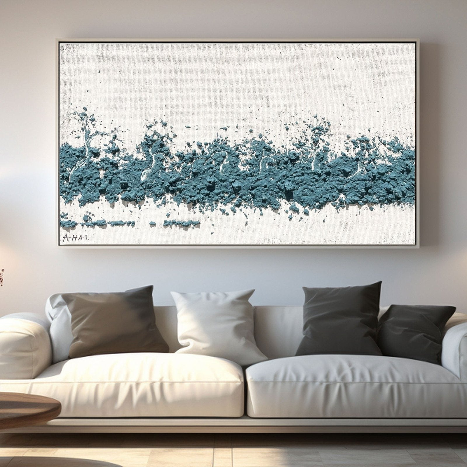 Abstract Painting "Morsk�� Vln��n��"