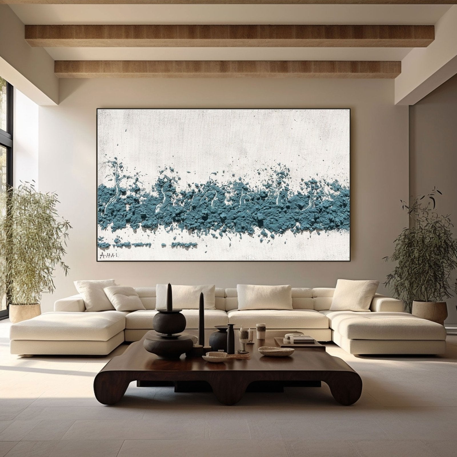 Abstract Painting "Morsk�� Vln��n��"