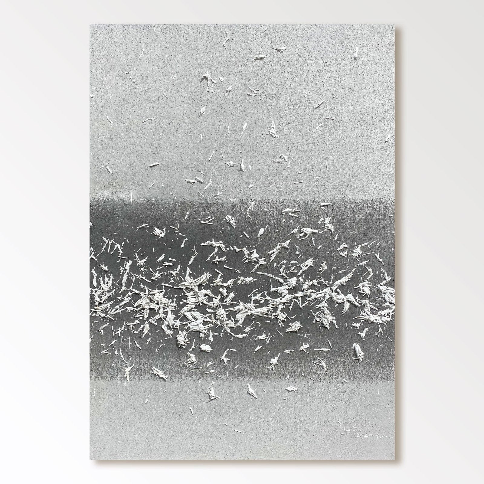 Abstrakt maleri "Movimiento Unido"