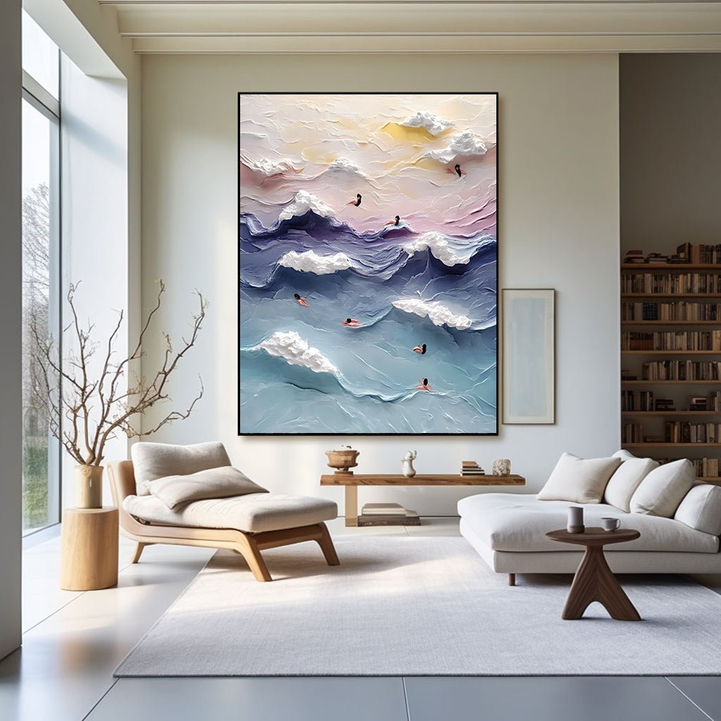 Abstract Painting "Oceania"