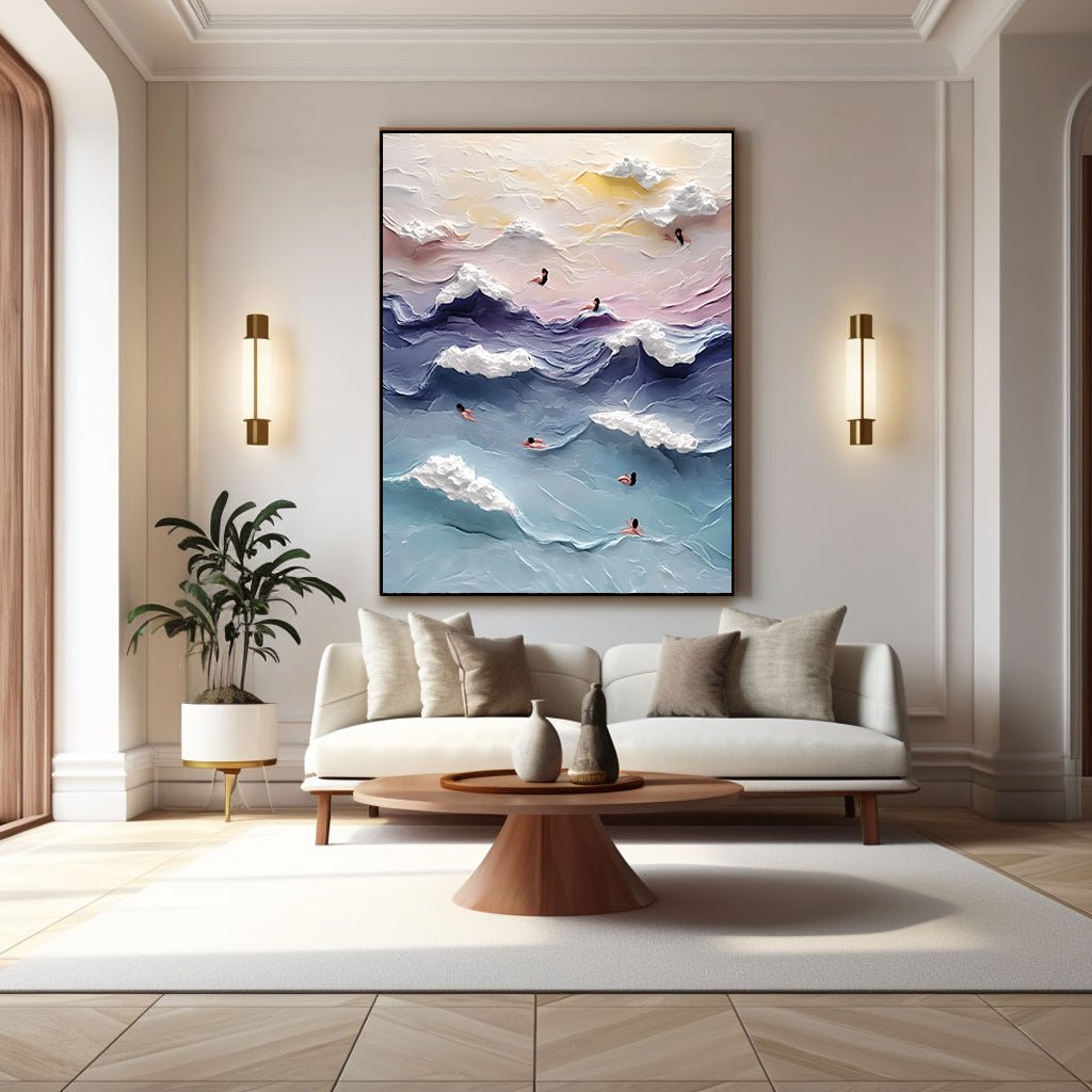 Abstract Painting "Oceania"
