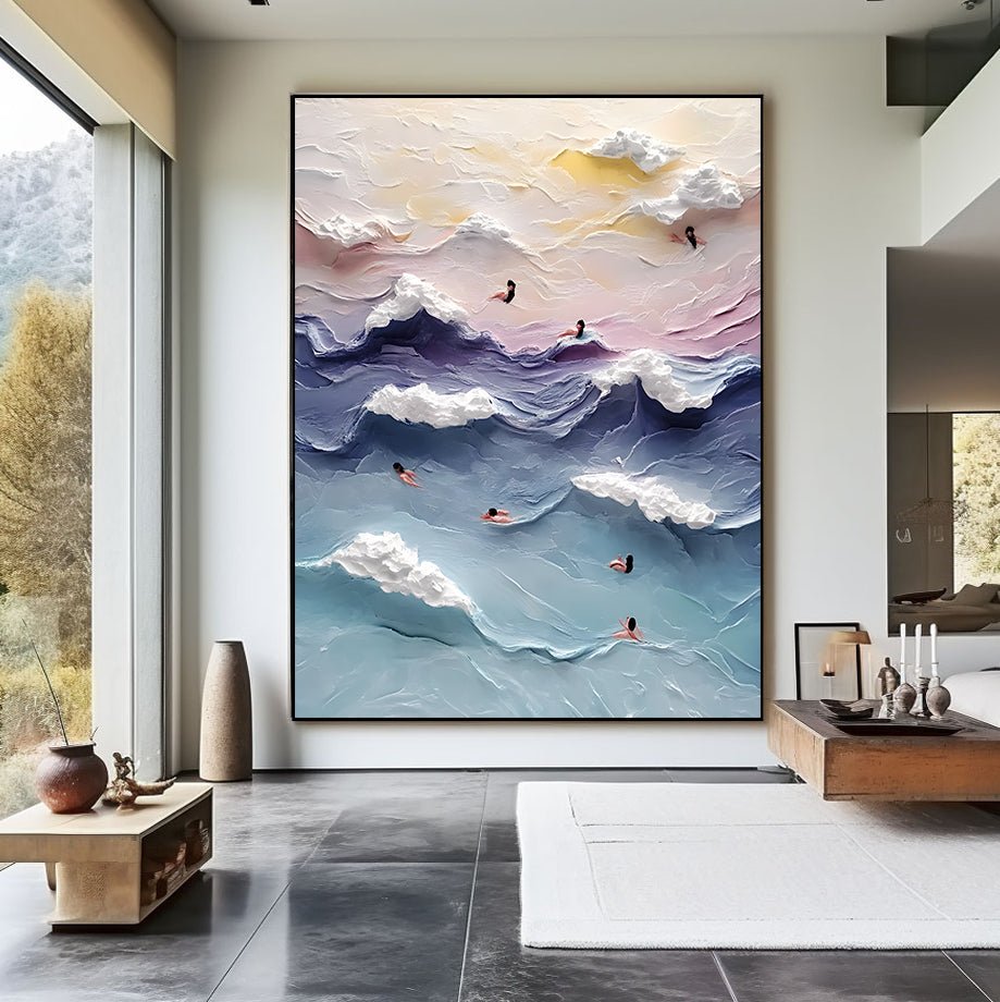 Abstract Painting "Oceania"