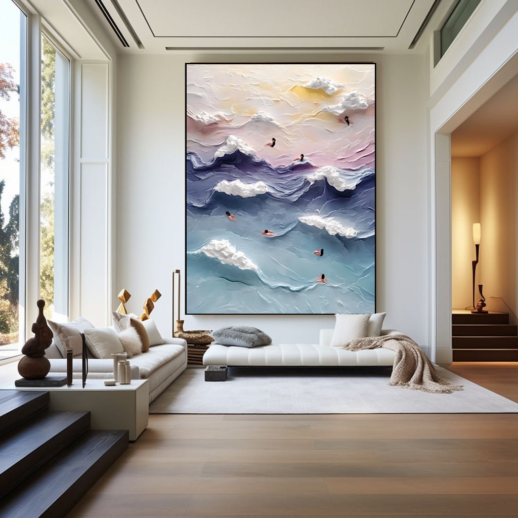 Abstract Painting "Oceania"