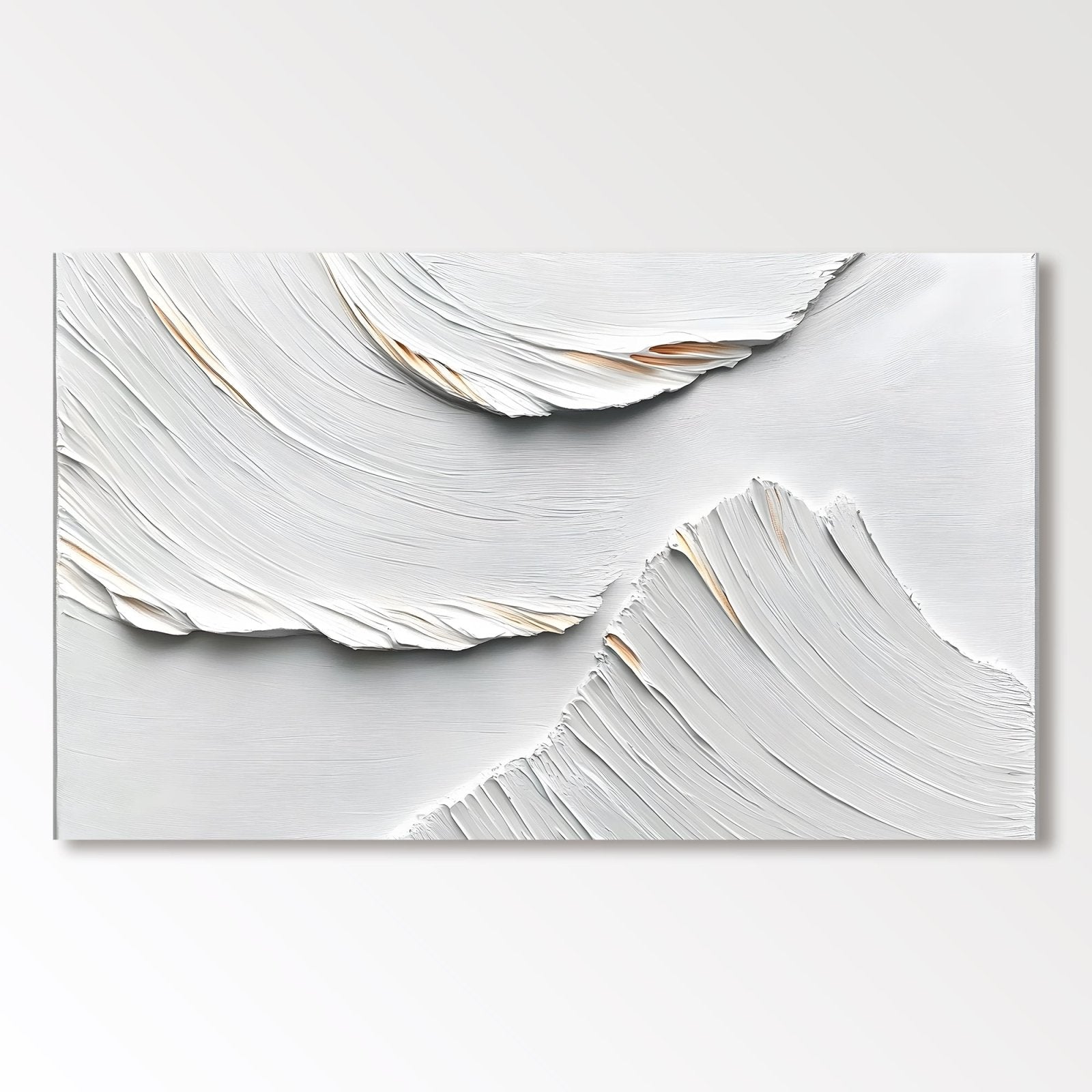 Abstract Painting "Ondas Blancas"