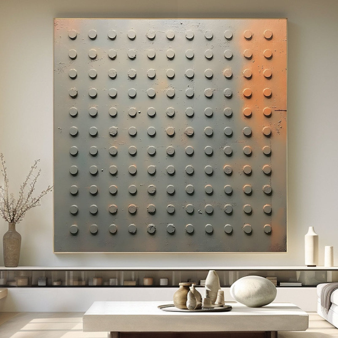 Abstract Painting "Patrón Industrial”