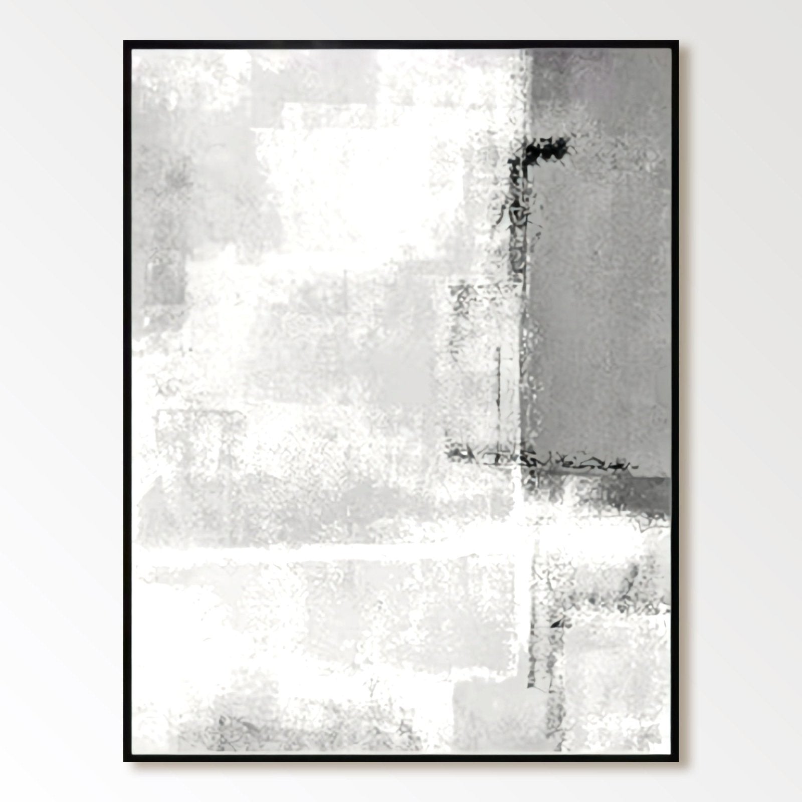 Abstract Painting "Pensées Gelées"