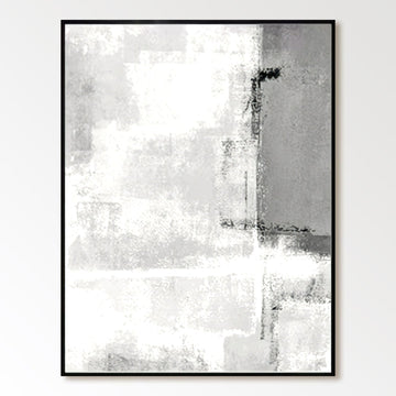 Abstract Painting "Pensées Gelées"