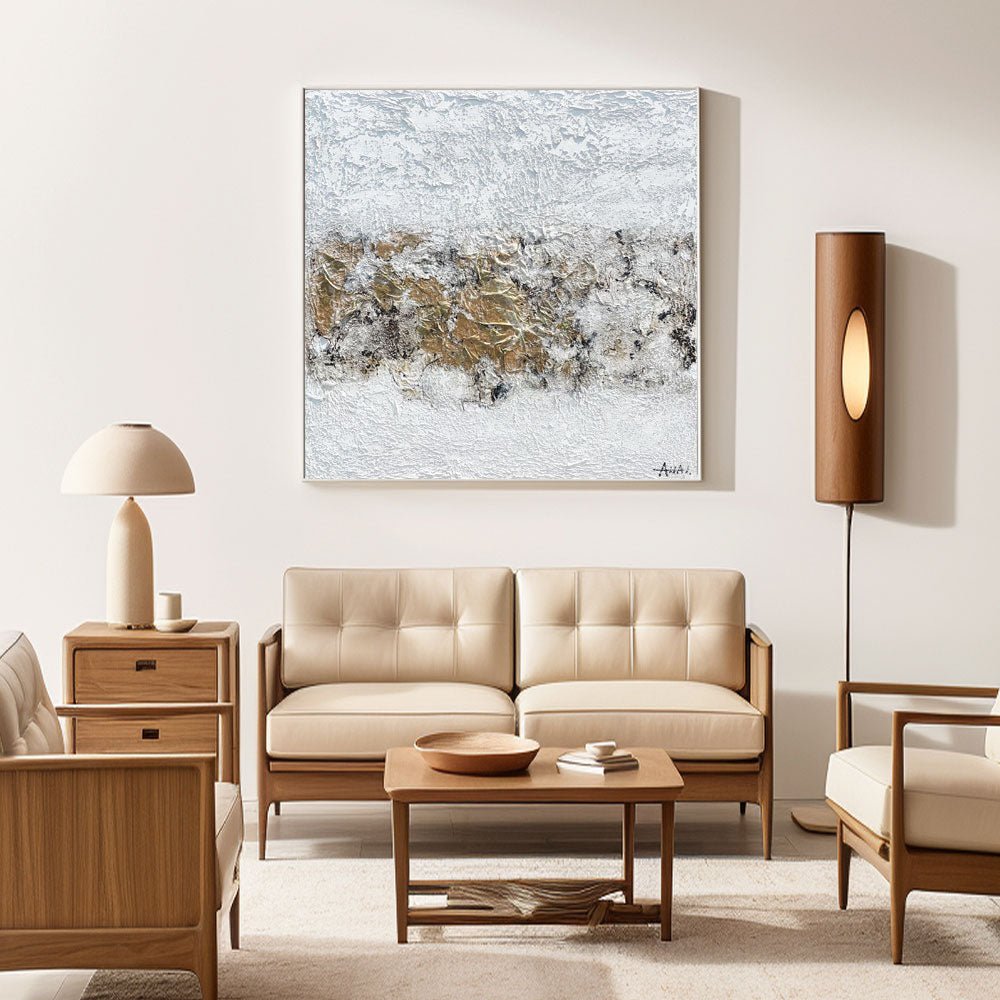 Abstract Painting "Przełom Materii”