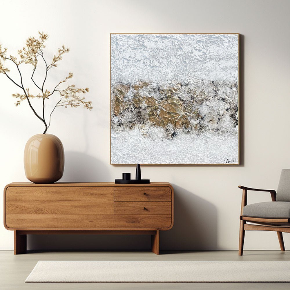 Abstract Painting "Przełom Materii”